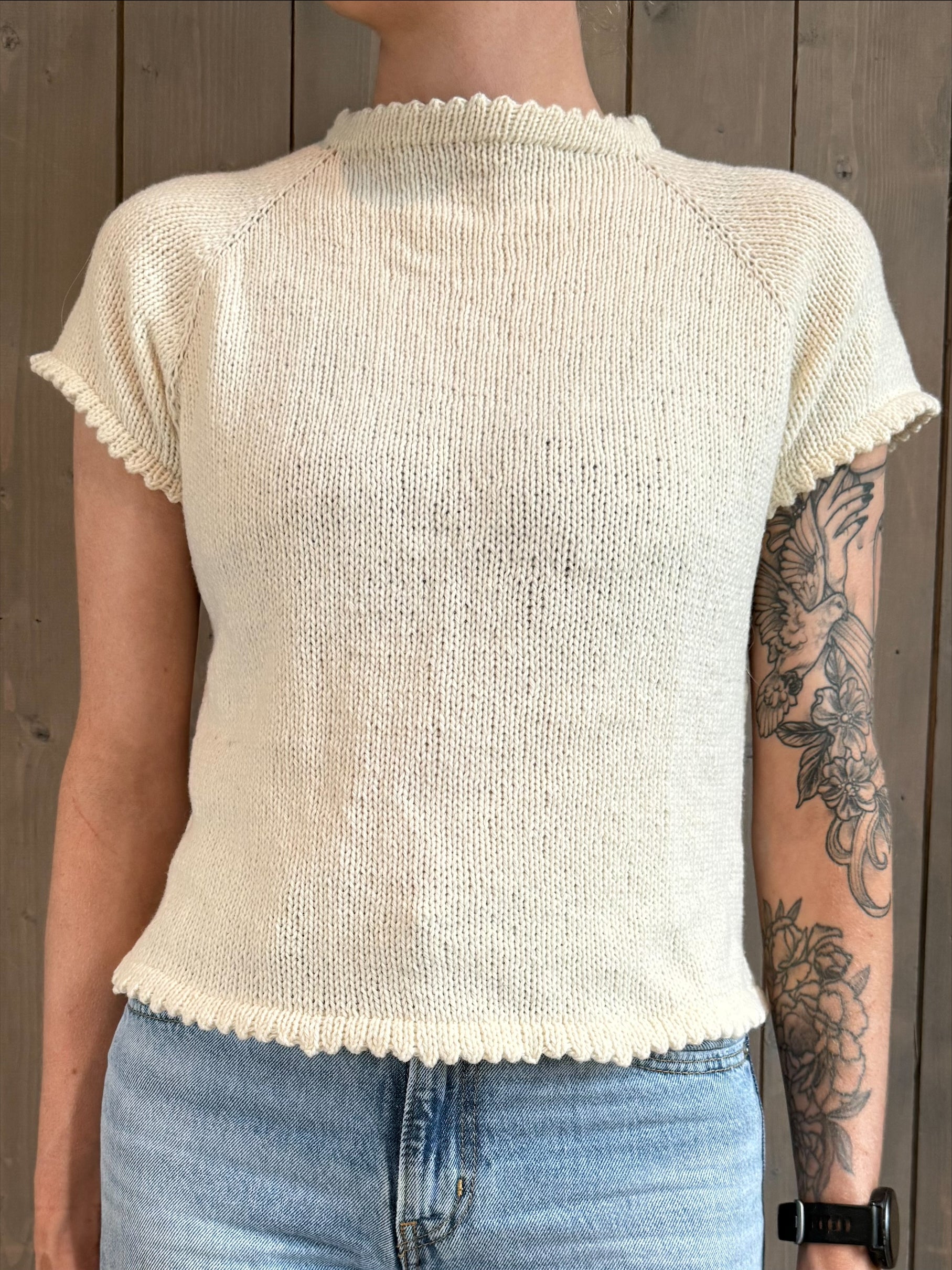 Veras picot tee mysize